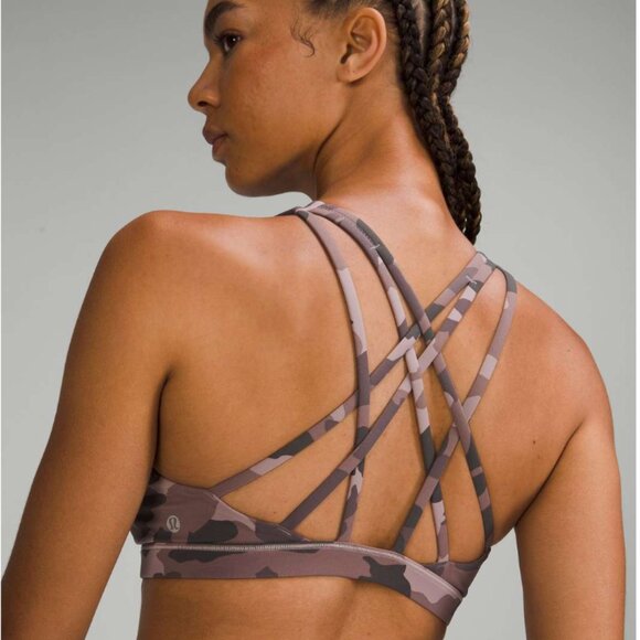 lululemon athletica Other - Lululemon Free to Be Serene Bra Heritage 365 Camo Misty Mauve Multi Womens 8